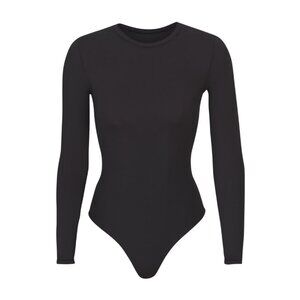 Skims Fits Everybody Long Sleeve Bodysuit